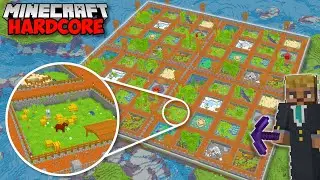 I Built THE WORLDS BIGGEST ZOO in Minecraft 1.19 Hardcore (#68)