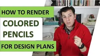 How To Render Landscape Plans with Colored Pencils