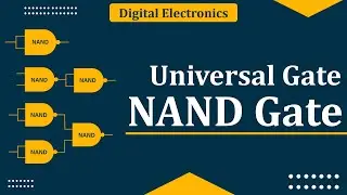 NAND gate as universal gate | All gate using NAND gate