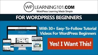 WordPress Tutorials For Beginners 2022 (WordPress Learning Made Simple)