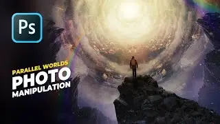 Creating the Parallel Worlds Photoshop Manipulation | Surreal Photoshop Art Guide