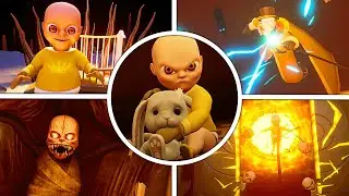 The Baby in Yellow Dark Whispers BIG Update ⭐ Full Gameplay - Ending