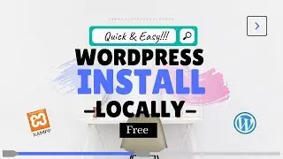 Wordpress Download & Install In [Xampp Locally] | [Full Step By Step] | Easy