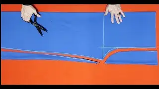 10 MINUTES 💥 NO ELASTIC, NO ZIPPER 💥Very Easy Trouser Cutting and Sewing