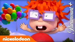 Chuckie Goes FLYING For His Balloon 🎈 | Rugrats | Nickelodeon Cartoon Universe