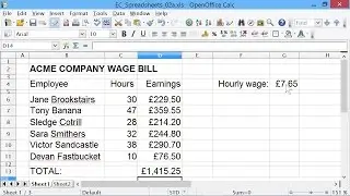 Spreadsheets #2: Absolute & Relative Cell Addresses