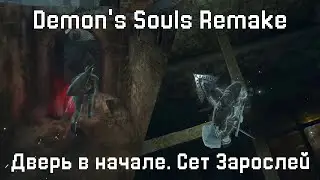 Сет Зарослей. Дверь в начале. Дворец Болетарии. Demons Souls Remake.