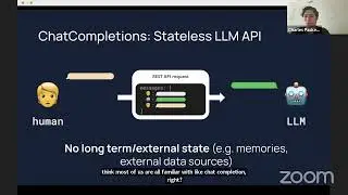 State and memory management for LLMs (with creator of MemGPT )