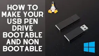 How to Make your USB pen drive Bootable & Non Bootable | In Hindi | 2020