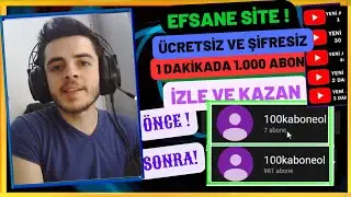 1 Dakikada 1.000 Youtube Abone Hilesi - Şifresiz Ücretsiz Youtube Abone Hilesi 2024