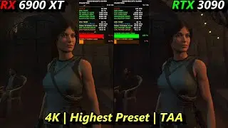 AMD RX 6900 XT VS NVIDIA RTX 3090 4K Benchmarks 8 Games