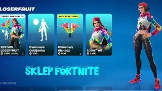 SKLEP FORTNITE 12.01.2025 - LOSERFRUIT, LAZABEAM, JBALVIN, MALICE, PIŁKARKI I PIŁKARZE #fortnite ❄️