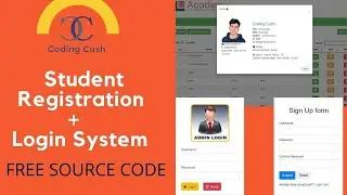 Student Registration + Login System PHP Project | CRUD Application in PHP| Free Source Code