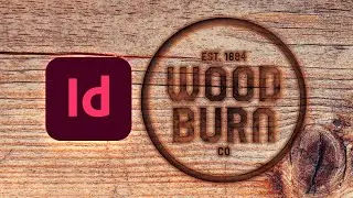 How to Create a Quick Burnt Wood Text Effect in Adobe InDesign