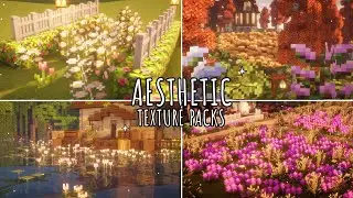 ˚‧｡⋆🌻Aesthetic Minecraft Texture Packs!🍓✩‧₊˚ -- Minecraft Resource Pack Showcase