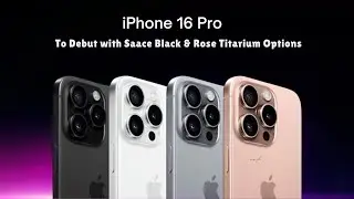 iPhone 16 Pro Max  New Colors Revealed