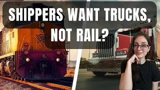 Shippers Choosing Trucks Instead Of Rail?