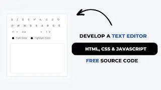 JavaScript Text Editor