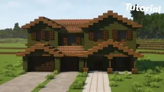 Minecraft: Suburban House Tutorial (#15)