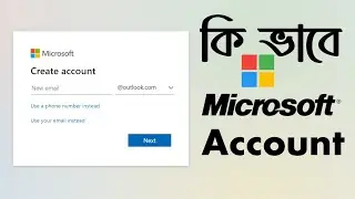 How to Create Microsoft Account 2023