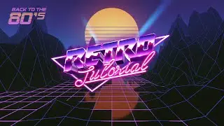 КАК СДЕЛАТЬ КРУТОЕ РЕТРО ИНТРО 2020? (80's RETRO INTRO)