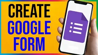 How to Create Google Form in MOBILE (2024)