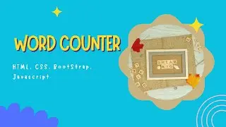 Word counter in Html, CSS, BootStrap and Javascript !! Unleash your Coding Potential | Web Genie