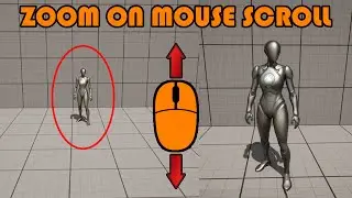 How To Zoom The Camera On Mouse Wheel Scroll - Unreal Engine 5 Tutorial