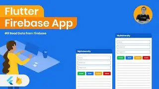 08 Read Data from Firebase - Flutter Firebase Basic CRUD Tutorial