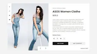 Build A Product Page Using HTML CSS And JavaScript