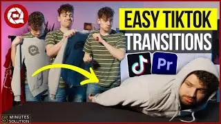 How to add transition on tiktok video 2024 | tiktok transition effect