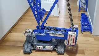 Lego Technic Liebherr LR11000 Upgrade First Test