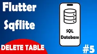 Flutter Tutorial - Sqflite Database #5 - Delete Table (Delete All Rows)