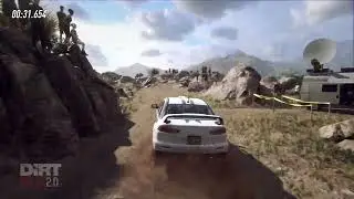 Dirt Rally 2 0 4K 60FPS Evo X Argentina Camino de acantilados y rocas Dry