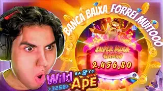 MAX WIN? MINHA MAIOR FORRA EM BANCA BAIXA NO WILD APE!!! "wild ape slot"