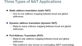 11.1 NAT Operation (CCNA 2: Chapter 11: NAT)