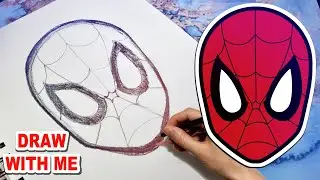 How to Draw Spiderman (Pencil) EASY Step by Step Art Lesson