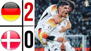 Germany vs Denmark (2-0)  EURO 2024 HIGHLIGHTS  // Deutschland - Dänemark EURO 2024