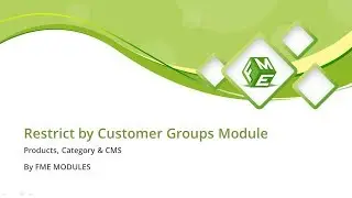 Prestashop Restrict Products, Categories & CMS Pages By Customer Groups by FME Modules