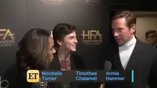 Timothée Chalamet and Armie Hammer Dish on Potential Call Me by Your Name Sequel