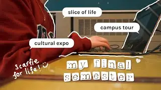 vlogging my final semester | Otago Uni campus tour, cultural expo, slice of life ❤