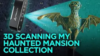 3D Scanning my Haunted Mansion Collection - Creality CR-Scan Otter