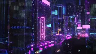 Sleepless Nights 🌌 | Cyberpunk Ambient Relaxation Playlist 🎧 | Bladerunner Inspired Soundscape 🏙️