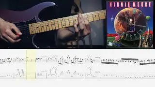 VINNIE MOORE - Beyond The Door - Isolated Guitar Track WITH TABS 🎸