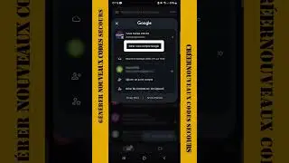 Générer des Nouveaux Codes de Secours Google - Tuto Sécurité