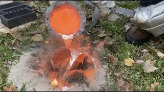 Molten Aluminum Anthill Casting #20 (4K)