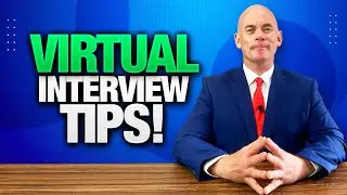 TOP 10 VIRTUAL JOB INTERVIEW TIPS! (How to PASS an Online Zoom, Skype, or HireVue Job Interview!)