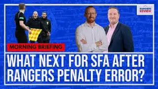 Rangers slam Old Firm penalty call after SFA talks, what now?