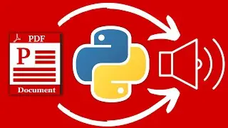 Convert PDF Text To AUDIO With Python