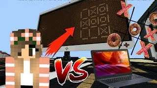 КРЕСТИКИ НОЛИКИ в Майнкрафте! Компьютер 💻 VS  wowshaxzoda